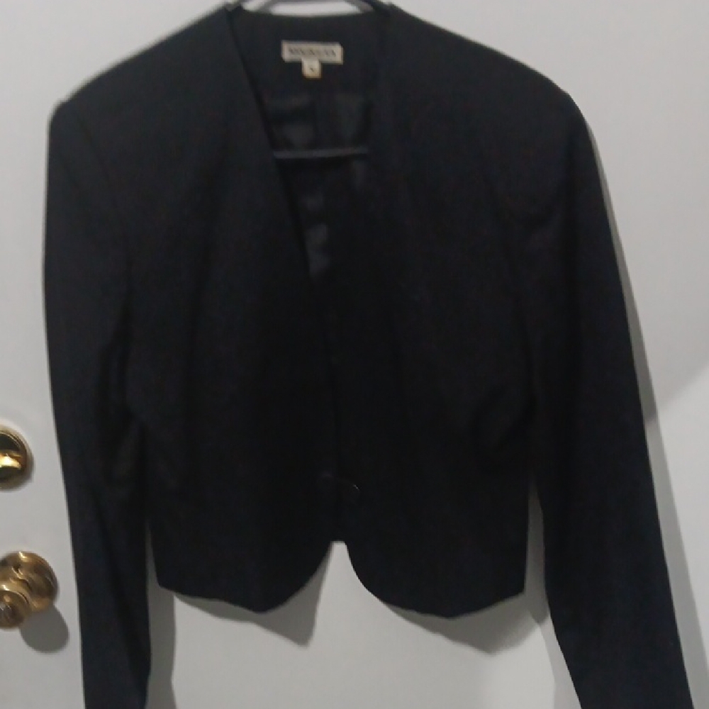 81st & Park Black Women's Blazer